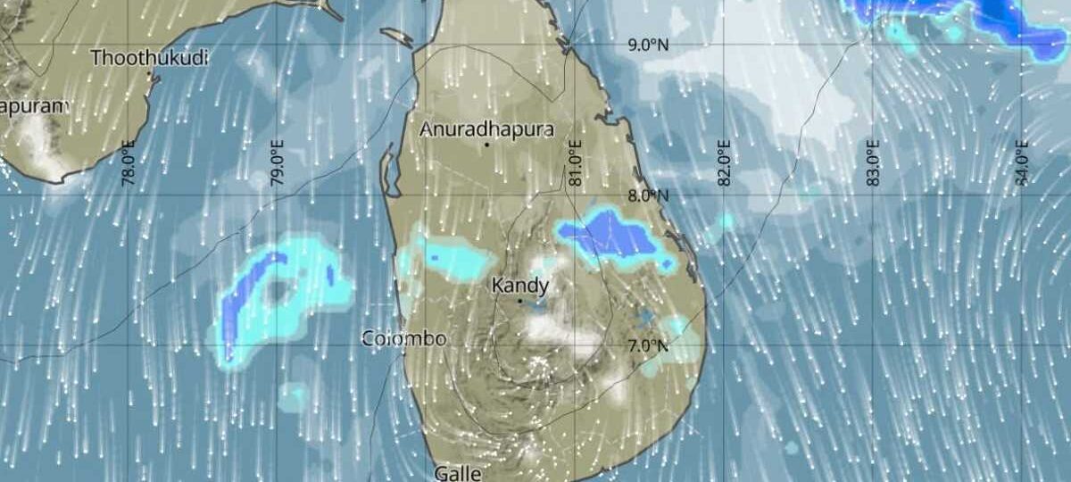 ඉදිරි පැය 36 අවදානම්.. වැස්ස වැඩි වෙයි