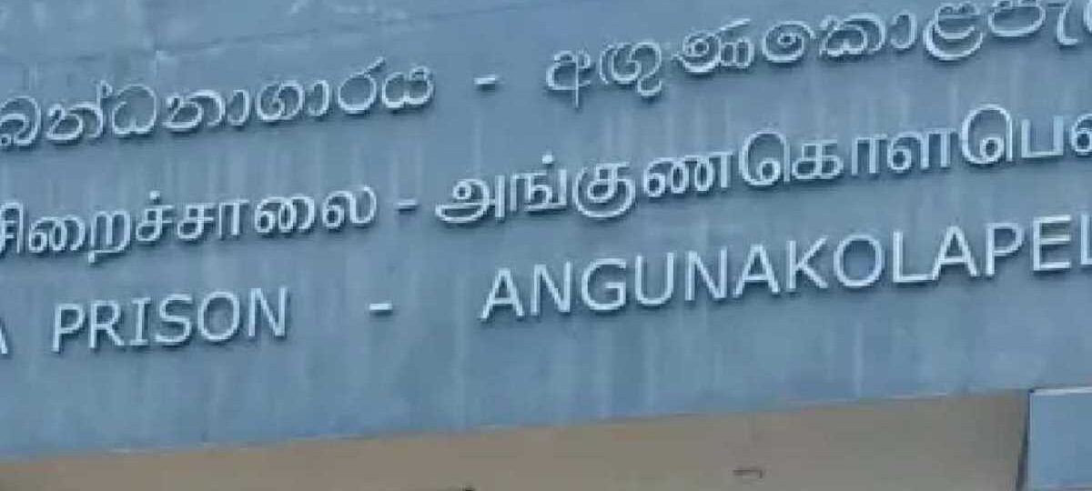 අඟුණුකොලපැලැස්ස රැඳවියන් අධිකරණයට යෑම නවතී