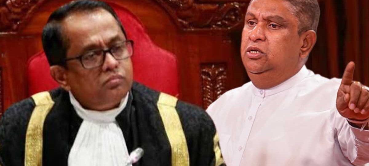 කලහකාරී ලෙස සභාවට බාධා කළ චාමර සම්පත් සභාවෙන් ඉවත් කිරීමට නියෝග