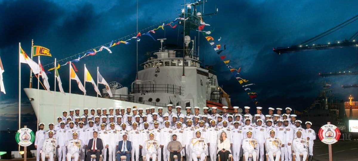 සමුද්‍රවිජය නෞකාව ශ්‍රී ලංකා නාවික හමුදා සේවයට