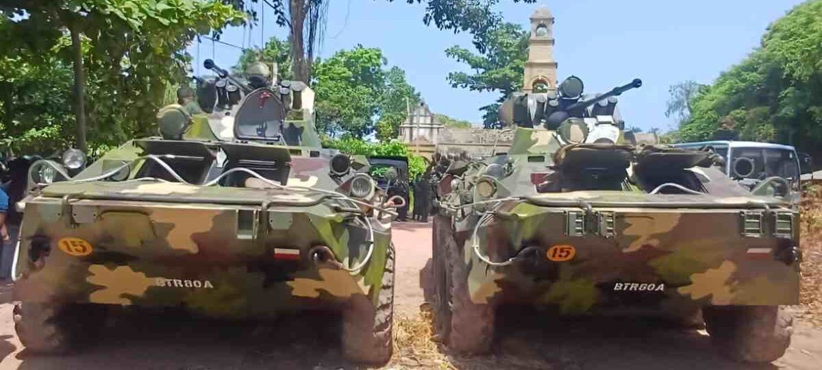 මීගමුව බන්ධනාගාරය අසල ආරක්ෂාව තර කරයි