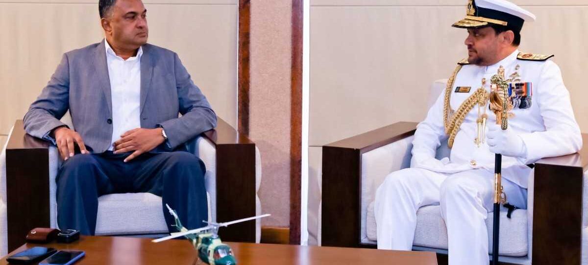 නව නාවික හමුදාපති ආරක්‍ෂක ලේකම්වරයා හමුවෙයි